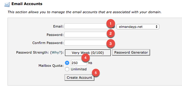 Email Account Cpanel