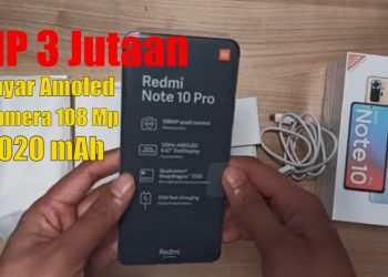 Unboxing Xioami Redmi Note 10 Pro Indonesia