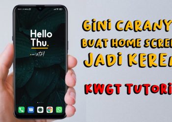 KWGT Tutorial – Cara Menambahkan Kustom Widget Pada Xiaomi Redmi Note 10 Pro